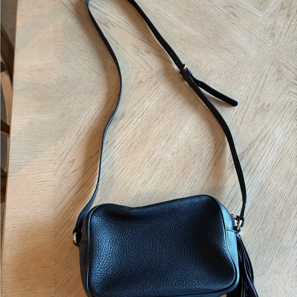 Gucci Black Leather Crossbody Bag - Picture 12 of 16